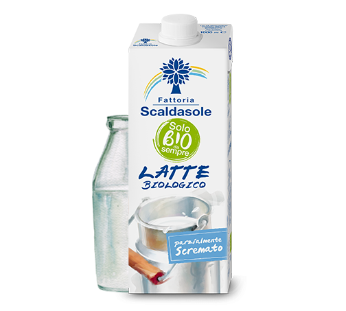 Confezione Latte Biologico Intero UHT 1 lt a Lunga Conservazione Scaldasole