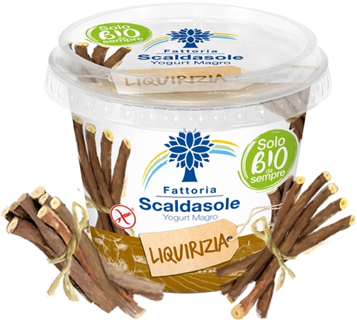 Confezione Yogurt Magro Liquirizia 250gr Bio Scaldasole