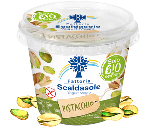 Yogurt Magro Pistacchio Biologico 250gr Fattoria Scaldasole