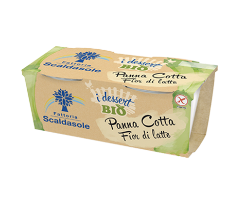 Dessert Panna Cotta Fior di Latte 200gr Scaldasole Biologico